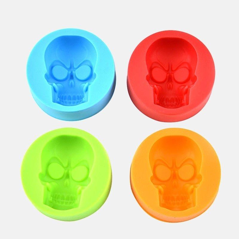 3D Skull Ice Cube Mold