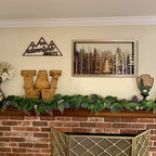 Wall Decor - WoodForrest 3D - Enchanting Forest Scene - Fox & Tree Shadow