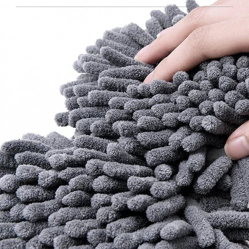 Retractable double-layer car wash brush