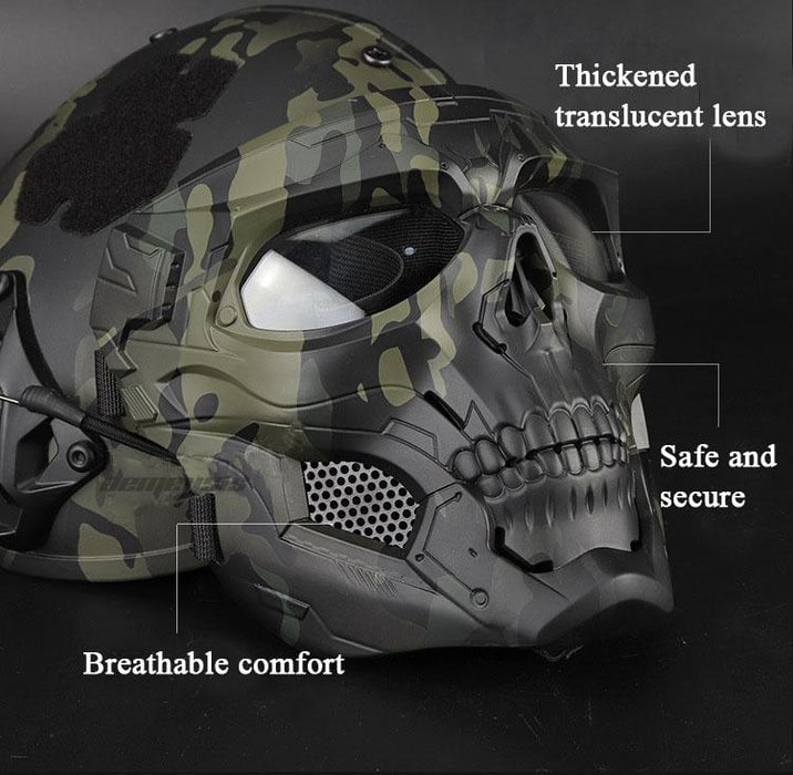 Skull Face Mask – Breathable PRedective Gear for Airsoft and Paintball