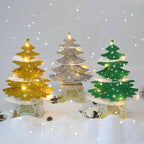 Christmas Decorations Mini Desktop Christmas Greeting Card Ornaments