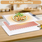 Safe Heat Roll-Up Electric Food Warmer Mat