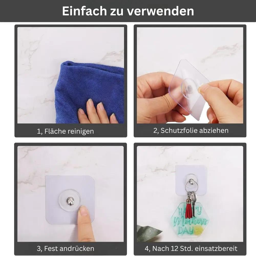 PowerGrip Hooks — Bring order without drilling and chaos into your life!