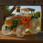 14020 Tractor Glass Whiskey Bottle
