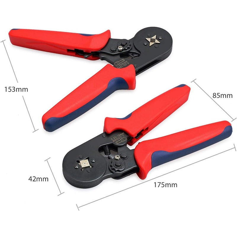 Self-Adjusting Ferrule Crimping Tool Set