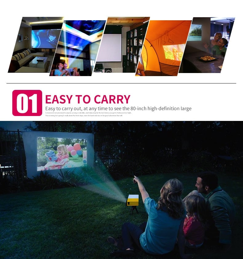 MiniProjector | Experience your movies everywhere
