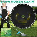 Brush Cutter Chain Saw Blade for 30cc+ Trimmers with 3/16-Inch File Compatibility