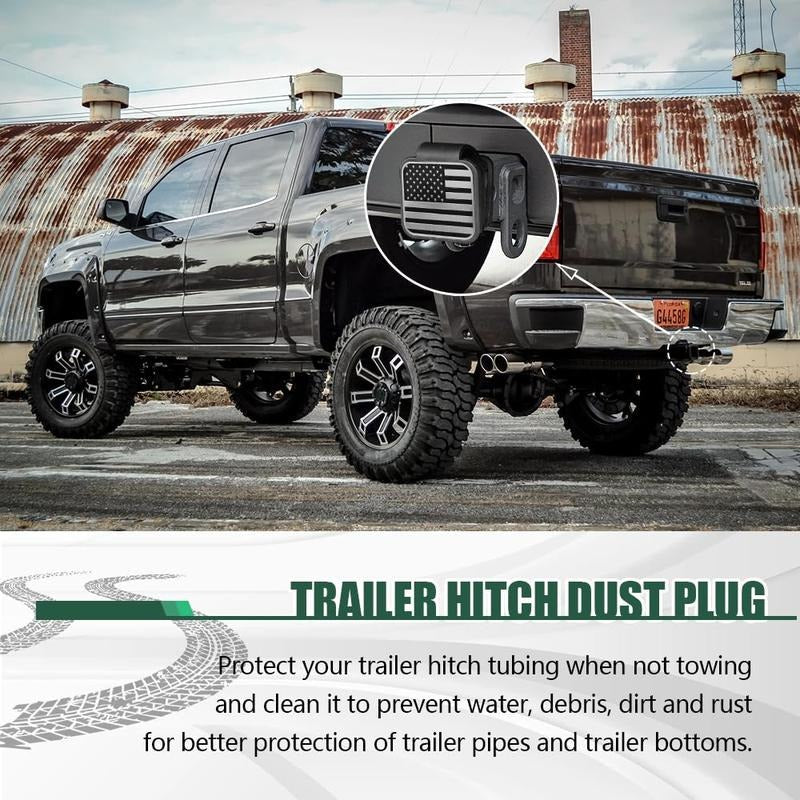 Patriotic Hitch Receiver Cover