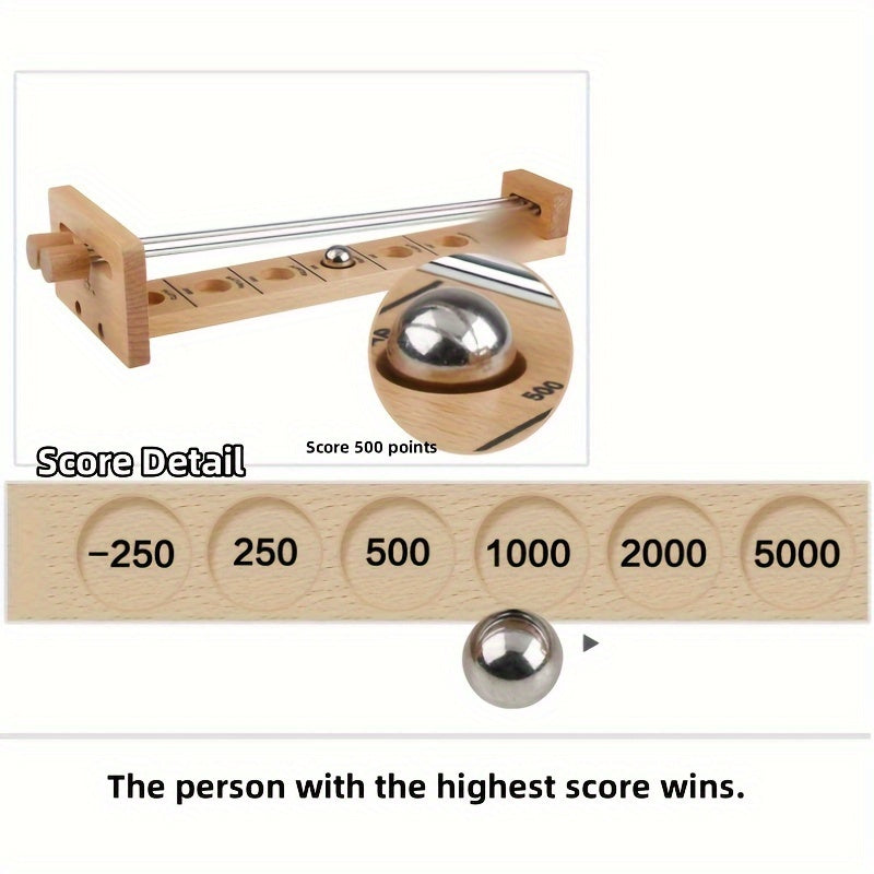 Skillful Wooden Sticks Game with Ball