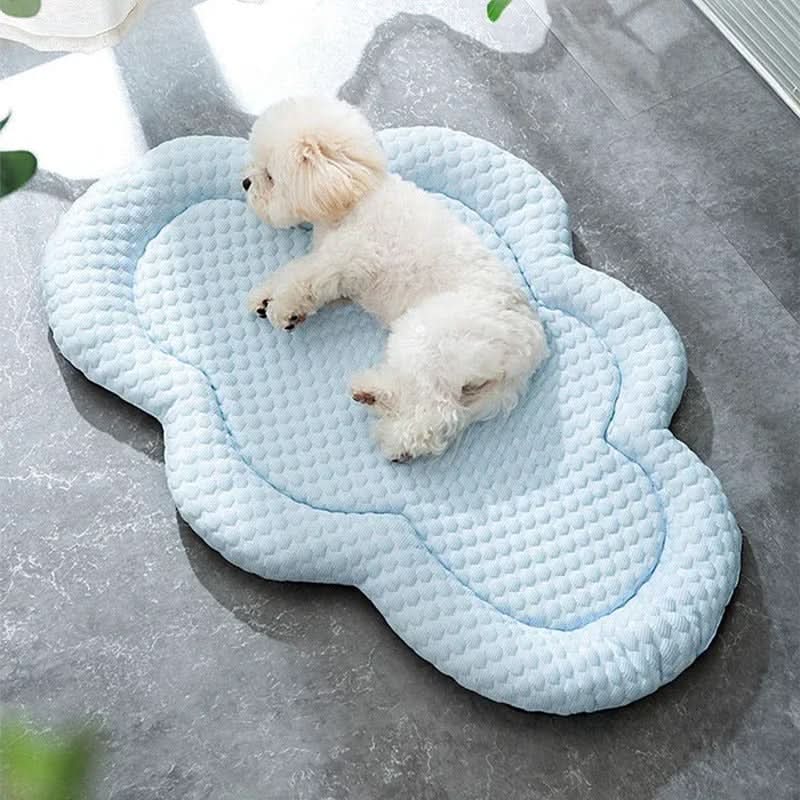 Cooling Pet Mat in Cloud Shape for Summer Comfort