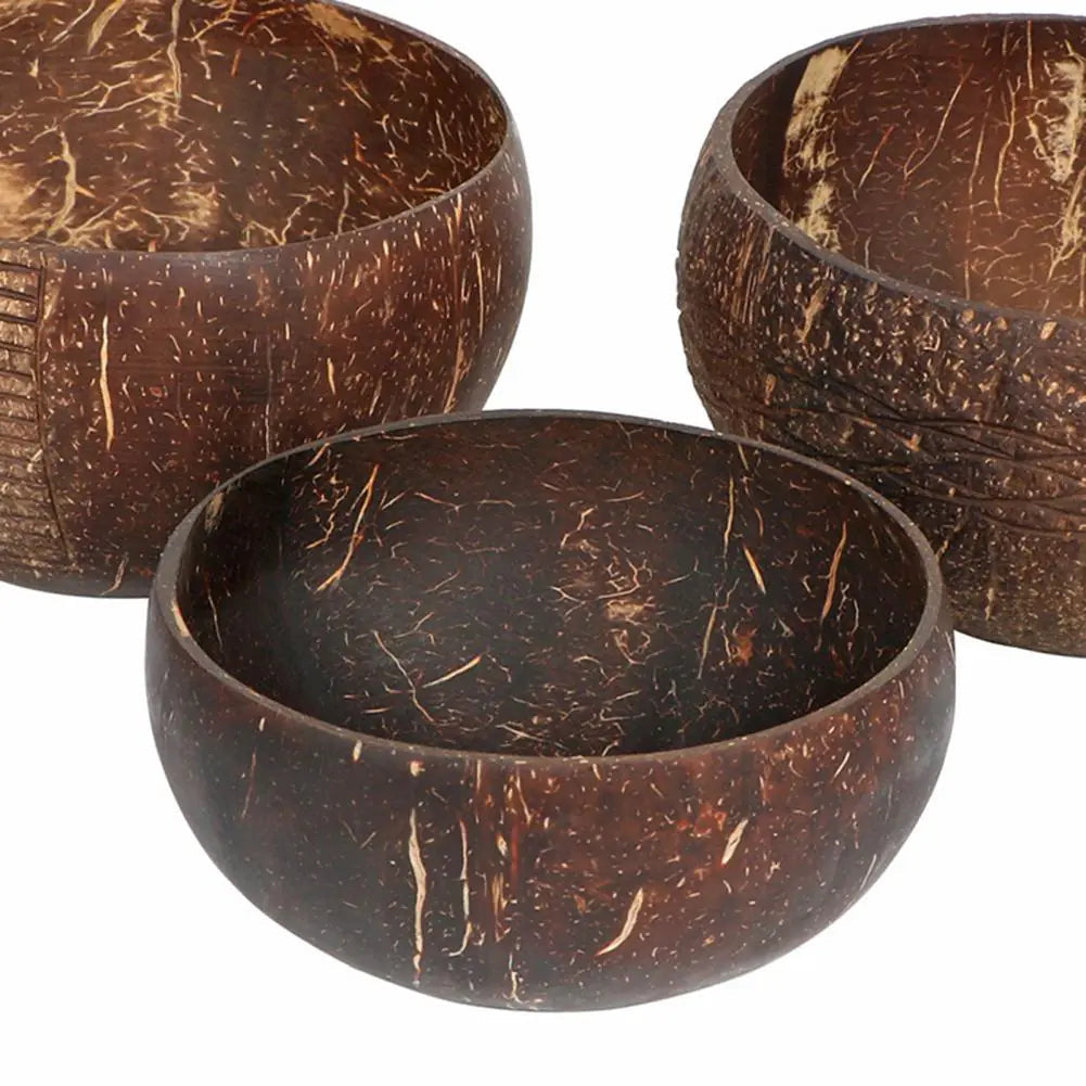 Coconut Bowl Set – Sustainable Serving Bowls