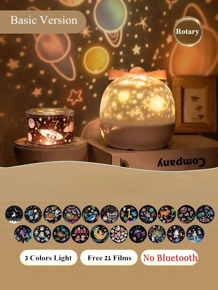 Magical star projector for the children's room