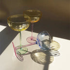 Colored Pumpkin Glassware