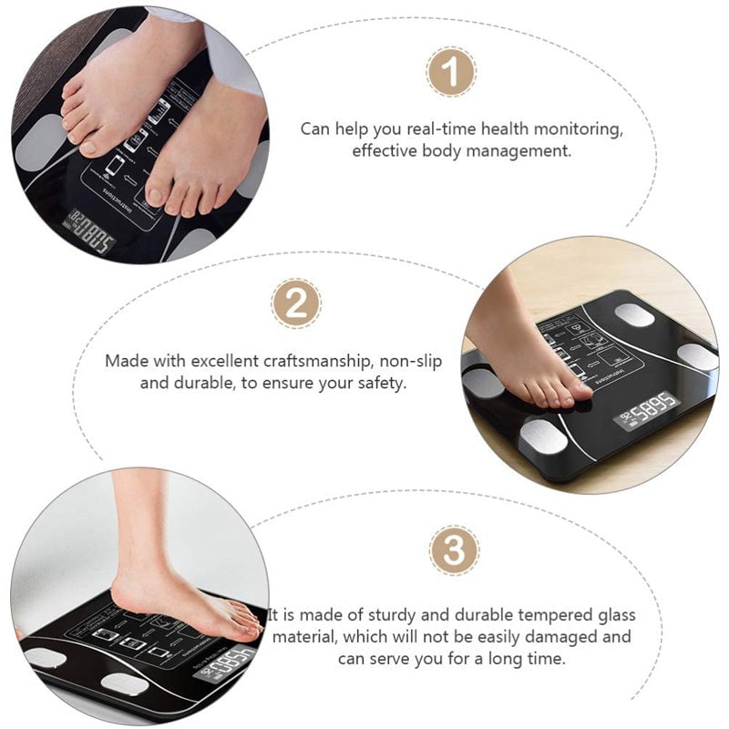 Functional LED Digital Body Fat Scale