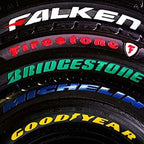 ColorRage — Give your tires the ultimate wow factor that captivates attention and sparks envy! (2 pieces)