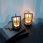 Klara Crystal Table Lamp with Touch Panel and USB Connection