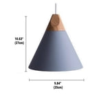 Minimalistic Wooden Pendant Light | NordicLight