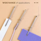 3-piece set cord threading aid – for quick exchange of drawstrings!