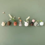 3-Piece Mini Plant Vase Magnets for Decorative and Fresh Accents