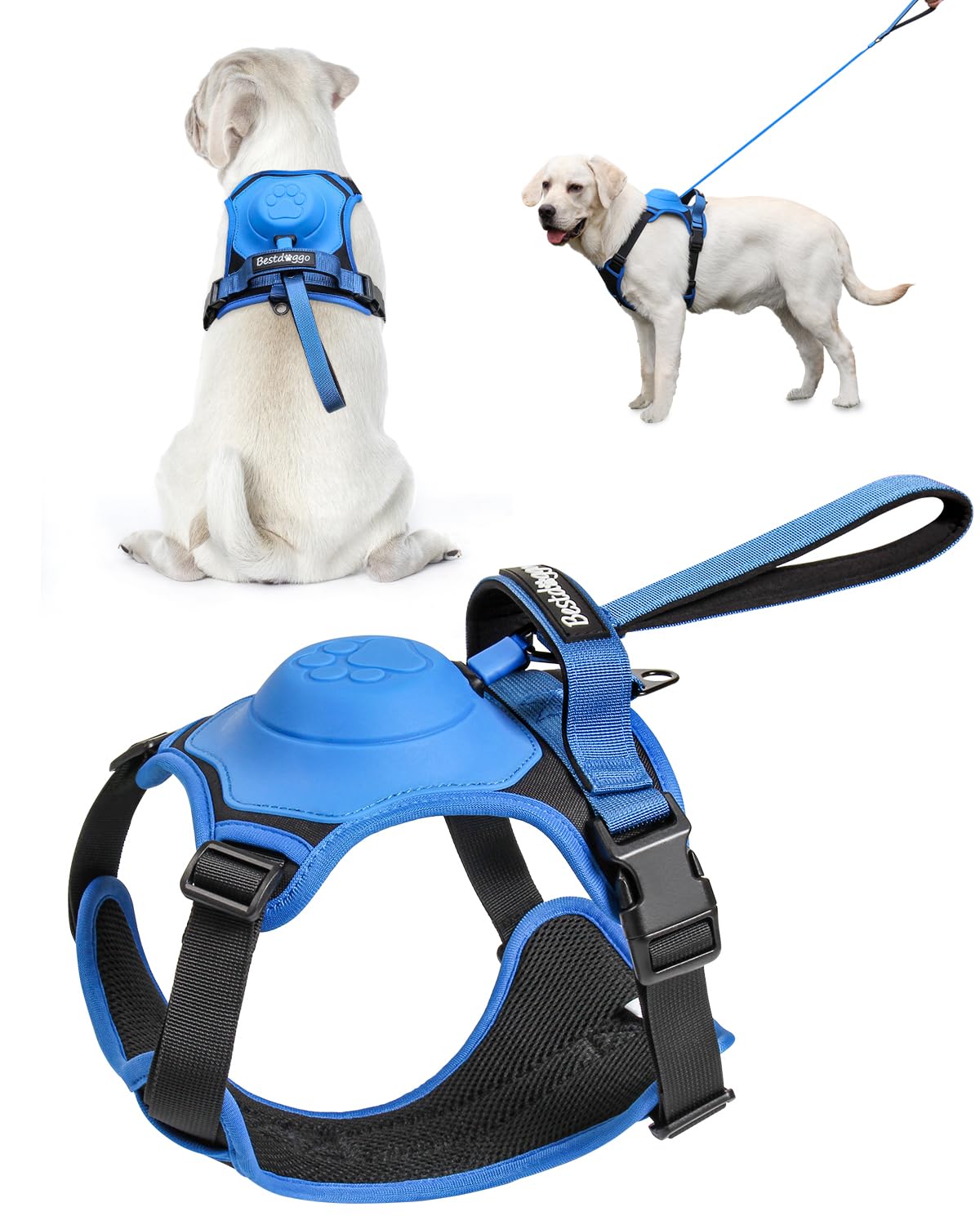 mamymarket™ - Dog Harness and Retractable Leash Set All-in-One