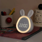 GlowBunny – Cute Kids Alarm Clock with Night Light & Adjustable Brightness