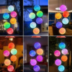 Solar-powered butterfly lights