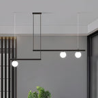 Nordic Glass Linear Luxury Pendant Lamp