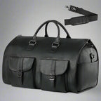 Travel Duffel Bag Leather Carry On Luggage