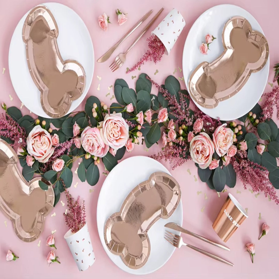Unique Adult-Themed Naughty Paper Plates