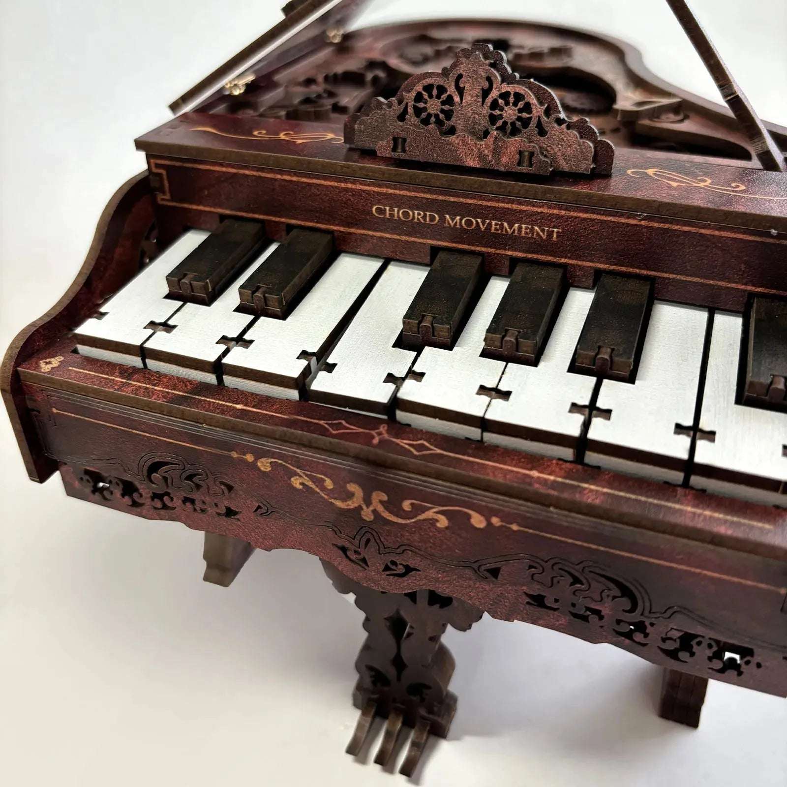 3D Piano DIY Wooden Mechanical Puzzles