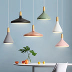 Macaron Pendant Light made of Metal Elegant Hanging Light