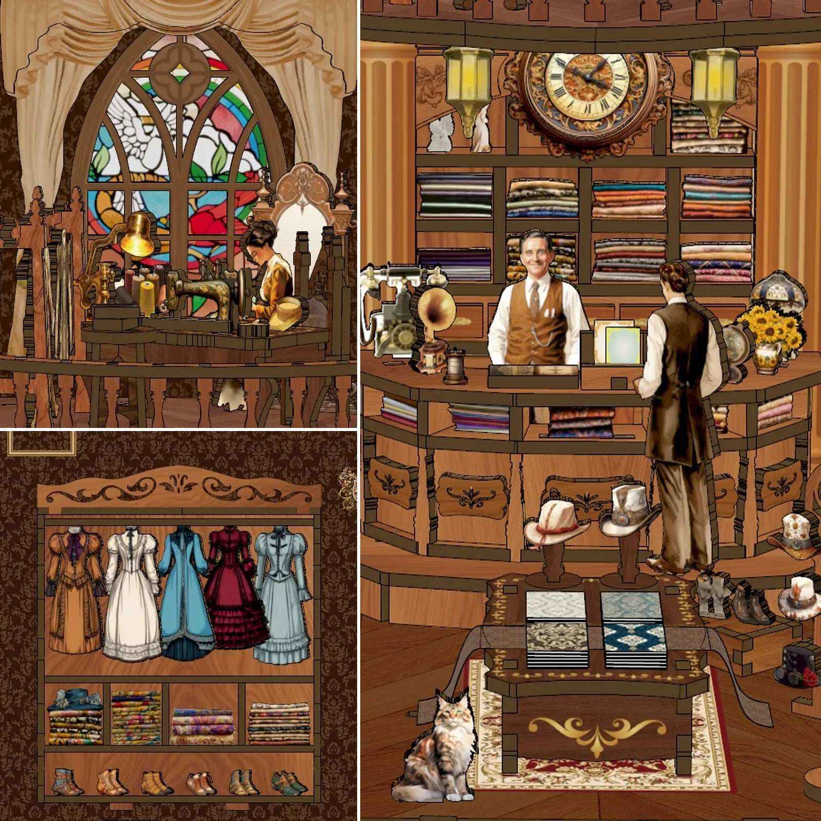 Royal Seamer DIY Book Nook Kit