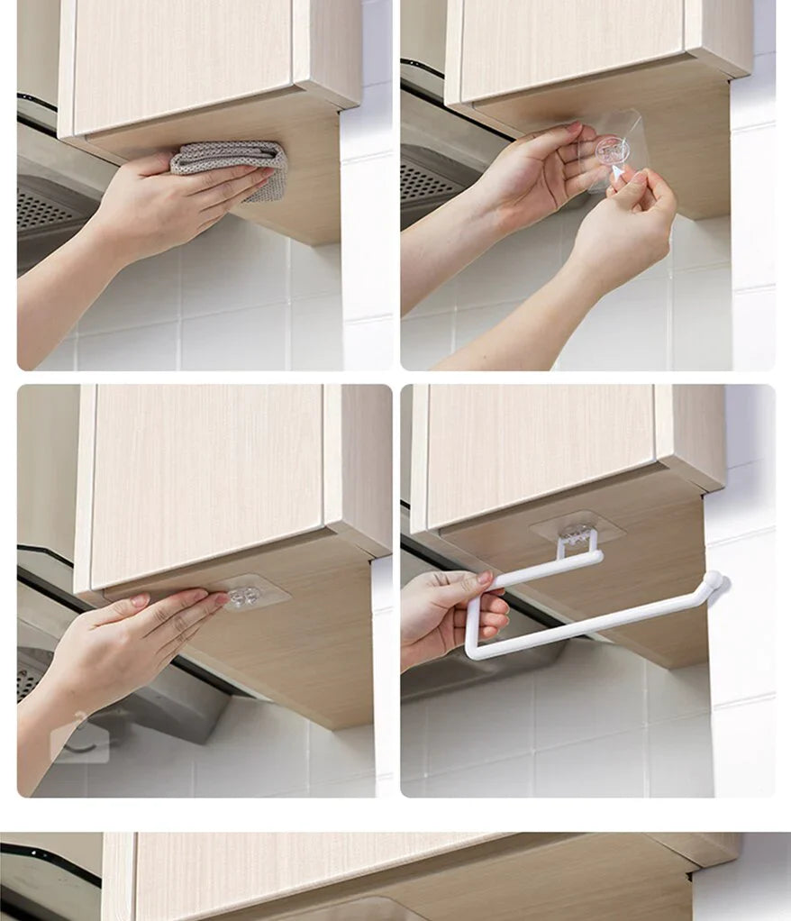 Tissue Hanger,Plastic Paper Roll Holder Wall Mounted