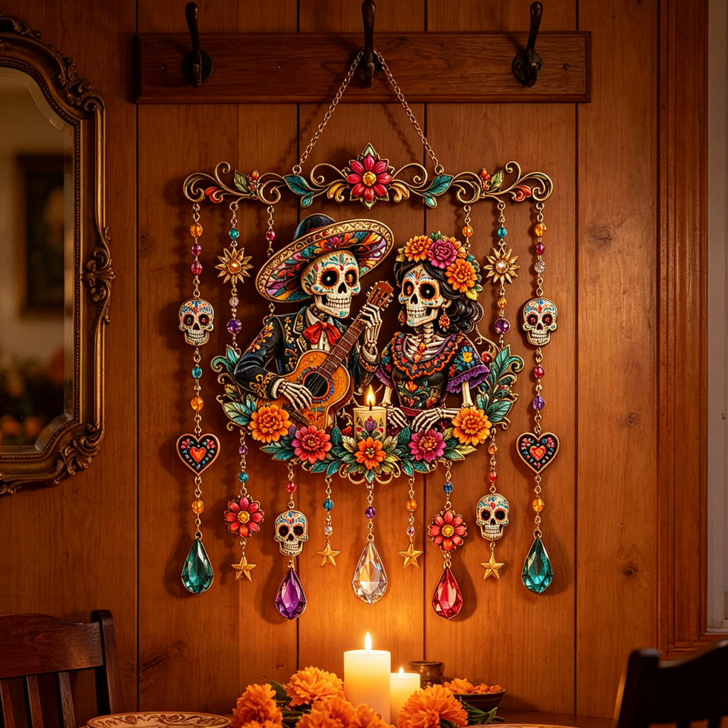 Holiday Window Suncatcher - 3 Seasonal Designs, 20 cm