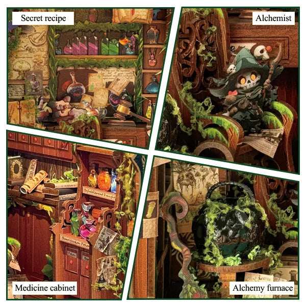 Alchemy Diary DIY Book Nook Kit