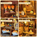 Zora’s Bakery DIY Mini House Kit l DIY Miniature Kit