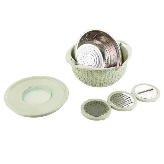 Innovative multifunctional colander for quick work in the kitchen