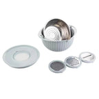 Innovative multifunctional colander for quick work in the kitchen