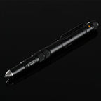 Tactical Pen Flashlight Bottle Opener Emergency Glass Cutter