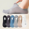4 Pair Breathable, Invisible Moisture-Wicking Mesh Socks