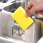4 pieces | Stainless steel wall holder – Self-adhesive and space-saving