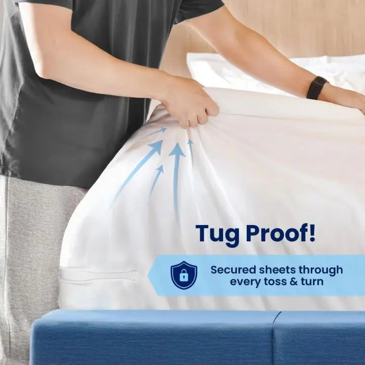 4 pieces | Durable bed sheet holders – Securely fix bed sheets