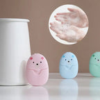 4 pieces | Travel soap leaves in case – compact, hygienic & practical