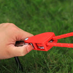 4 pieces | Adjustable outdoor camping rope – stable, reflective and compact