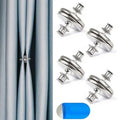 4 Pieces | Magnetic Curtain Clip - Elegant Pleats without Sewing