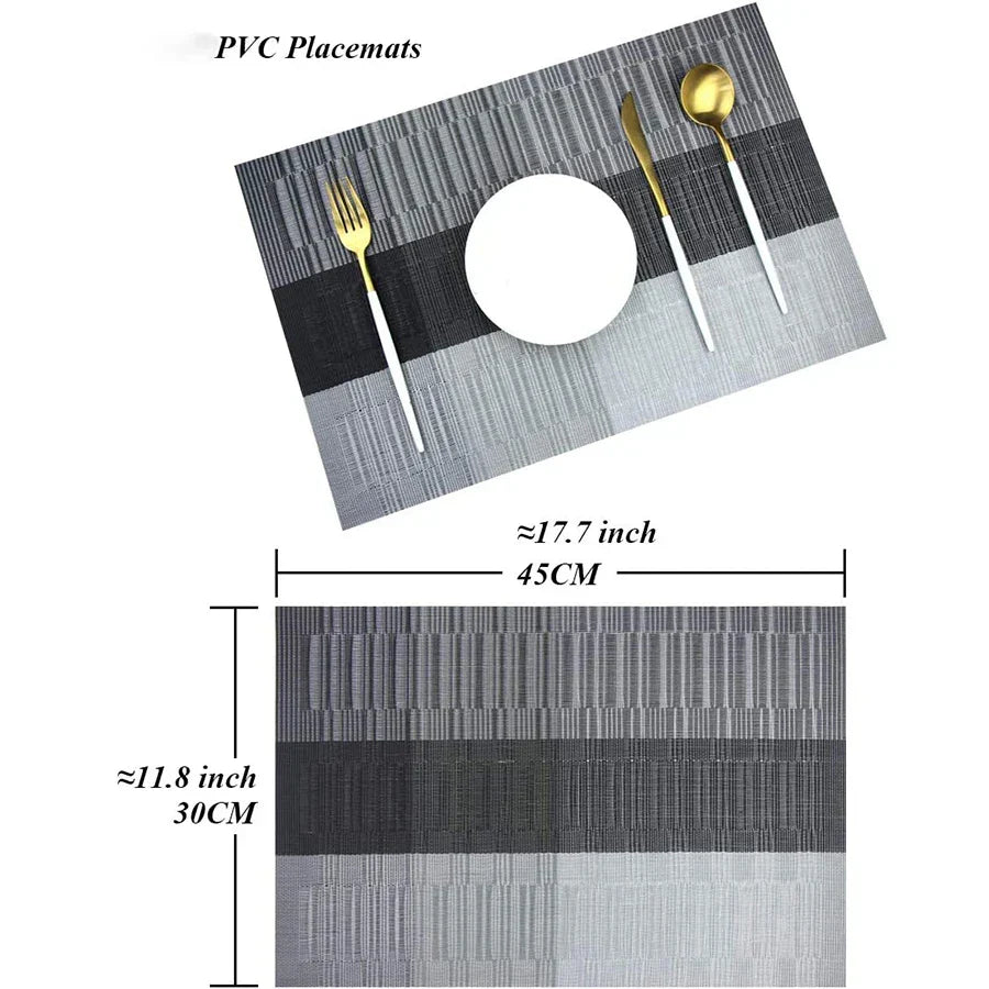 High-Quality Washable Table Mats