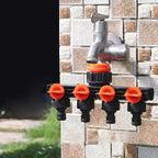 4-Way Garden Hose Connector – Efficient Watering for Your Garden