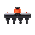 4-Way Garden Hose Splitter – Effortless Water Control for Your Garden