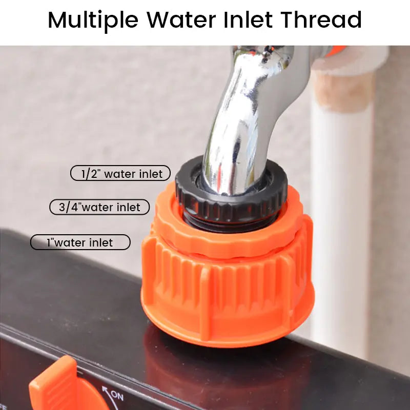 4-Way Garden Hose Splitter – Effortless Water Control for Your Garden