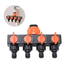 4-Way Garden Hose Splitter – Effortless Water Control for Your Garden